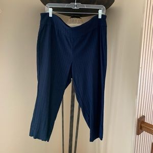 Roz & Ali Textured Stretch Capris